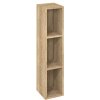 SAPHO - ESPACE otvorená policová skrinka 20x94x22cm, dub Alabama ESC130-2222