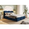 RIBAN Čalouněná postel Slim 13 box 180x200 Kovový rošt