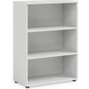 Economy Policová skriňa BASIC, otvorená, 80x40x111,7cm, biela