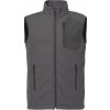 Willard pánska flísová vesta EVIKON tmavo sivá