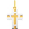 iBrill Zlatý náboženský prívesok 