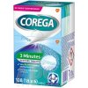 COREGA 3 Minutes DENTURE TABLETS antibakteriálne čistiace tablety 18x6 ks (108 ks)