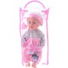 Cikajúca bábika s fľaštičkou 29 cm