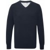 Asquith & Fox Pánsky sveter s výstrihom do V - Tmavomodrá | L