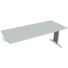 stôl rokovací řetězící rovný 180 cm - FJ 1800 R Šedá
