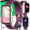 SMARTWATCH HODINKY WATCH MENU PL DÁMSKE PULS AMOLED SPORT POĽSKÉ ČELENKA