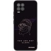 Picasee silikónový čierny obal pre Realme 8 4G - You are not alone