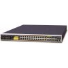 Planet IGS-6325-24P4X průmyslový L3 switch, 24x1Gb, 4x10Gb SFP+, PoE 802.3at 440W, 48-56VDC, -40~75°C, IP30, fanless (IGS-6325-24P4X)