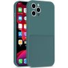 AppleKing ochranný kryt s kapsou na karty pre iPhone 12 Pro Max - petrolejový - možnosť vrátiť tovar ZADARMO do 30tich dní