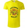 Karate Champions - Tričko z organickej bavlny - XL ( Citrónová )