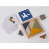 RECENTTOYS Tangram 4 elementy - voda