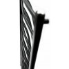 Regnis 3D Slza, Vykurovacie teleso 540x1205mm, 627W, čierna matná, L3D120/50/black