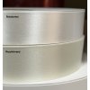 Recyklovaná saténová stuha 30mm x 200m biela pre termotransférovú tlač