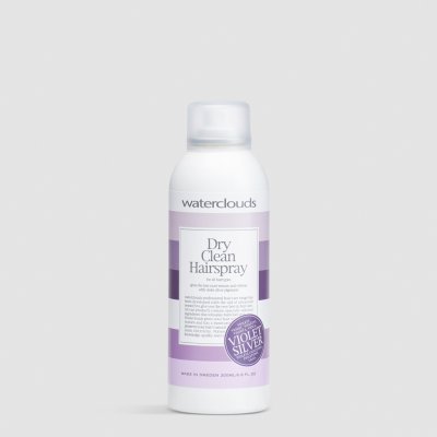 Waterclouds Violet Silver Dry Clean Hairspray suchý šampon 200 ml