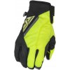 rukavice TITLE, FLY RACING - USA (černá/hi-vis, vel. S)