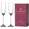 Swarovski Diamante poháre na šampanské Romance s kamínky 2 x 200 ml