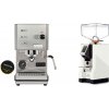 Profitec GO, brushed stainless steel + Eureka Mignon Perfetto, CR white
