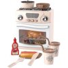 MaDe Dětský sporák na baterie s příslušenstvím