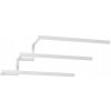 Luminex Nástenný vešiak na uteráky 19x58 cm biela 9877 + záruka 3 roky zadarmo