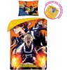 Halantex Obliečky - My Hero Academia Fight 140x200, 70x90, MHA-5422BL