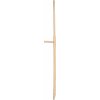 Kosisko drevené, tvarovaná rúčka, jednorúčkové, 175 cm