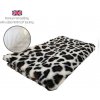 DRYBED Premium Vet Bed Leopard tmavohnedý + krémový 150 x 100 cm