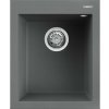 Granitový drez Elleci Quadra 100 Dark grey K99