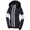Dámska softshellová lyžiarska bunda Northfinder Zella Black/White Velikost: M
