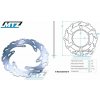 Kotúč brzdový MTZ nerezový - zubatý dizajn Wave - KTM SX+SXF+EXC+EXCF+EXCR+GS+MXC+LC4+SC+SMR+SXS+SXC+XC+XCF+XCW + Husaberg FE+FS+FX+FC+TE + Husqvarna FC+FE+TC+TE