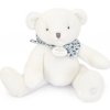 Doudou et Compagnie Paris Doudou Plyšový medvedík biely 25 cm