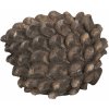 Clayre & Eef Veľký cementový kvetináč v dizajne šišky Cone - Ø 19 * 15 cm - Clayre & Eef