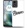 Picasee ULTIMATE CASE pro Motorola Moto E14 - Picasee - old logo - black