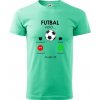 Futbal volá - Klasické pánske tričko vyššej gramáže - XL ( Mätová )