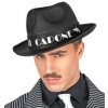 Čierny klobúk Al Capone