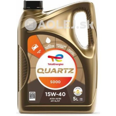 Total Quartz 5000 15W-40 5 l