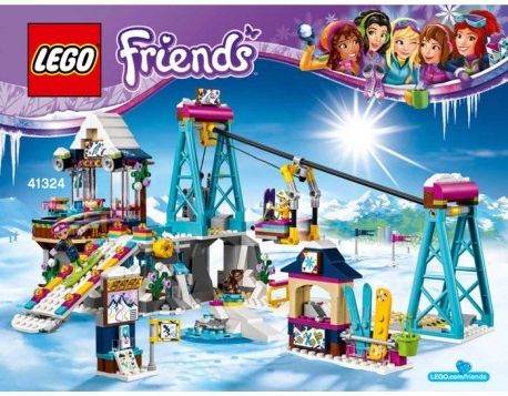 LEGO® Friends 41324 Lyžiarsky vlek v zimnom stredisku od 150,9 € -  Heureka.sk