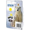 Epson 26XL Yellow - originálny