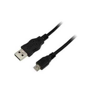 Logilink CU0057 USB 2.0 Typ-A samec pro Typ- micro B samec, 0,6m, černý