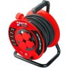 Kabel prodlužovací na bubnu venkovní FESTA INDUSTRY 3x1.5mm 50m 230V max 3680W 4 zásuvky guma IP44