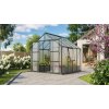 Skleník VITAVIA URANUS 6700 PC 4 mm zelený LG582 - Vitavia Garden - klasický skleník so sedlovou strechou - m - oceľové sponky - hliníkový skleník - kg/m2 - dvojkrídlové posuvné - 15 rokov na vybrané
