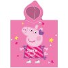 Carbotex · Detské / dievčenské plážové pončo - osuška s kapucňou Prasiatko Peppa - motív Super Cool 55 x 115 cm