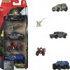 Mattel Matchbox™ Jurský svět 4 ks angličák a dinosaurus ASST
