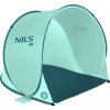 Samorozkladací plážový stan NILS Camp NC3173 - mätový