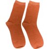 Dámske oranžové ponožky NANCE