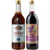 Aronia vom Langlebenhof 100 % BIO šťava z arónie - jarabina čierna, Demeter + Nealkoholický zázvorový nápoj Strong 50 % menej cukru, 750 ml