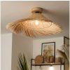 Brilagi - LED prisadený luster CERIA BOHO 1xE27/40W/230V, priemer 100 cm, ratan/dub BG3985+EG781137 + záruka 3 roky zadarmo