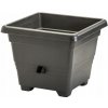 Kvetináč plast sivý Plastia 50 cm x 50 cm x 40 cm