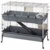 Ferplast Rabbit Double 120 klietka pre králika so stojanom 118 cm