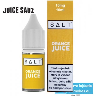 Juice Sauz e-liquid SALT, Orange Juice 10ml - 10mg