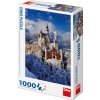 Puzzle Dino 1000 dielikov Neuschwanstein v zime: puzzle 1000 dielikov